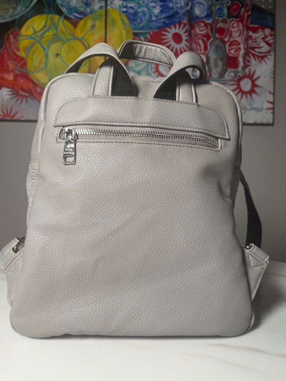 Steve Madden Embossed Logo Backpack Purse – NWOT - Picture 2 of 11